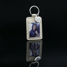 PHOTO KEYCHAIN RED 3.5X4.5